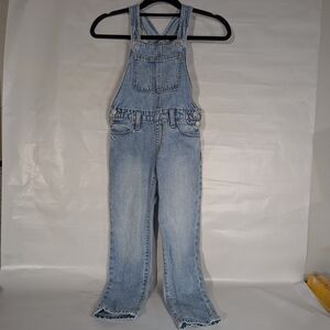 Old Navy Kids Light Blue Denim Overalls Size 8